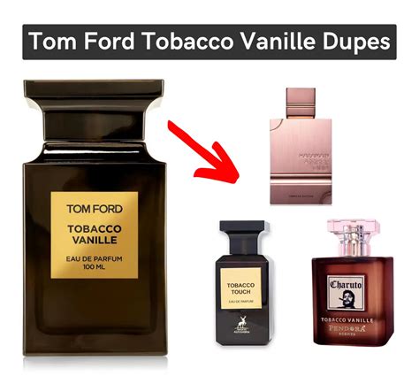 tom ford tobacco vanille perfume dupe|tom ford tobacco vanille refill.